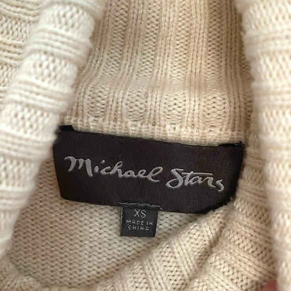 Michael Stars cream turtleneck sweater size XS - Picture 2 of 5